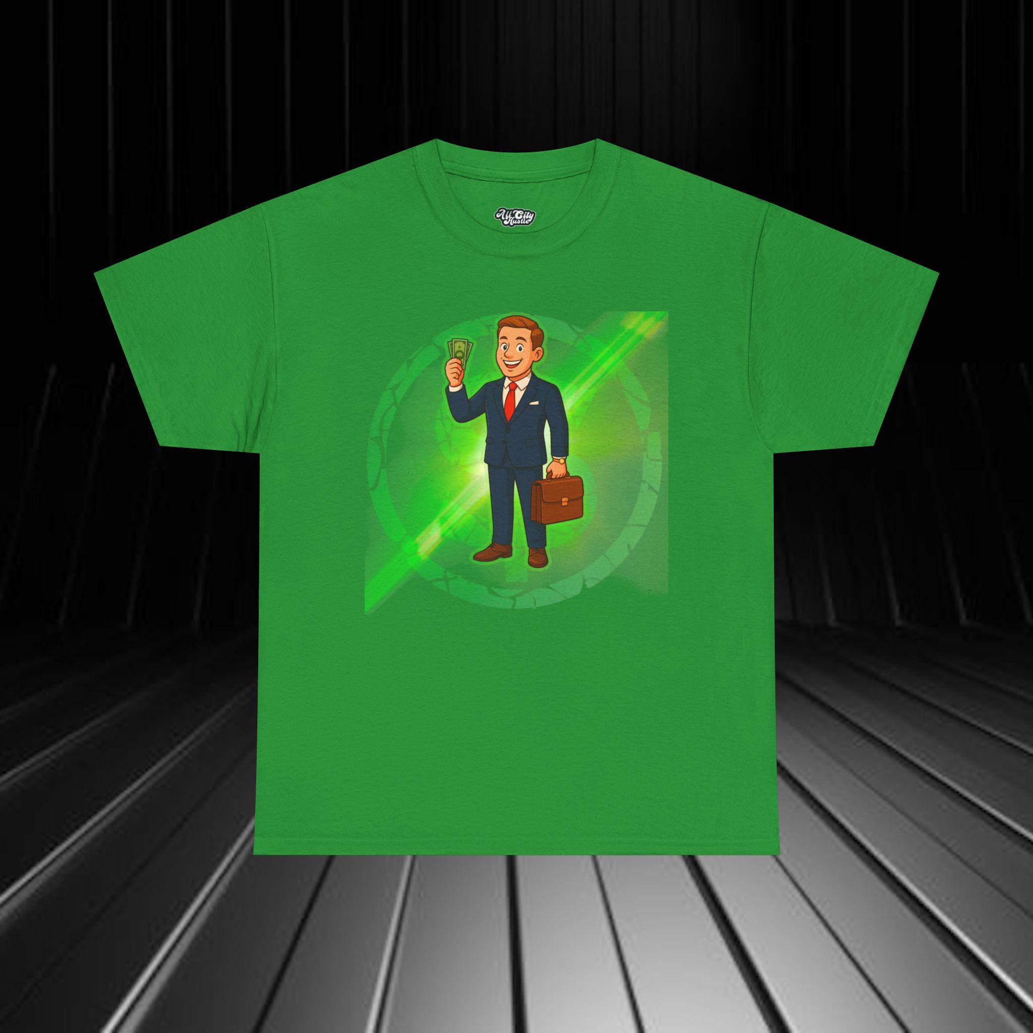 MEN3 City life Inspired Unisex Heavy Cotton Tee, Life Success Graphic Tee for Comic Lovers, Casual Wear, Birthday Gift, Gift for Friends - Image 4