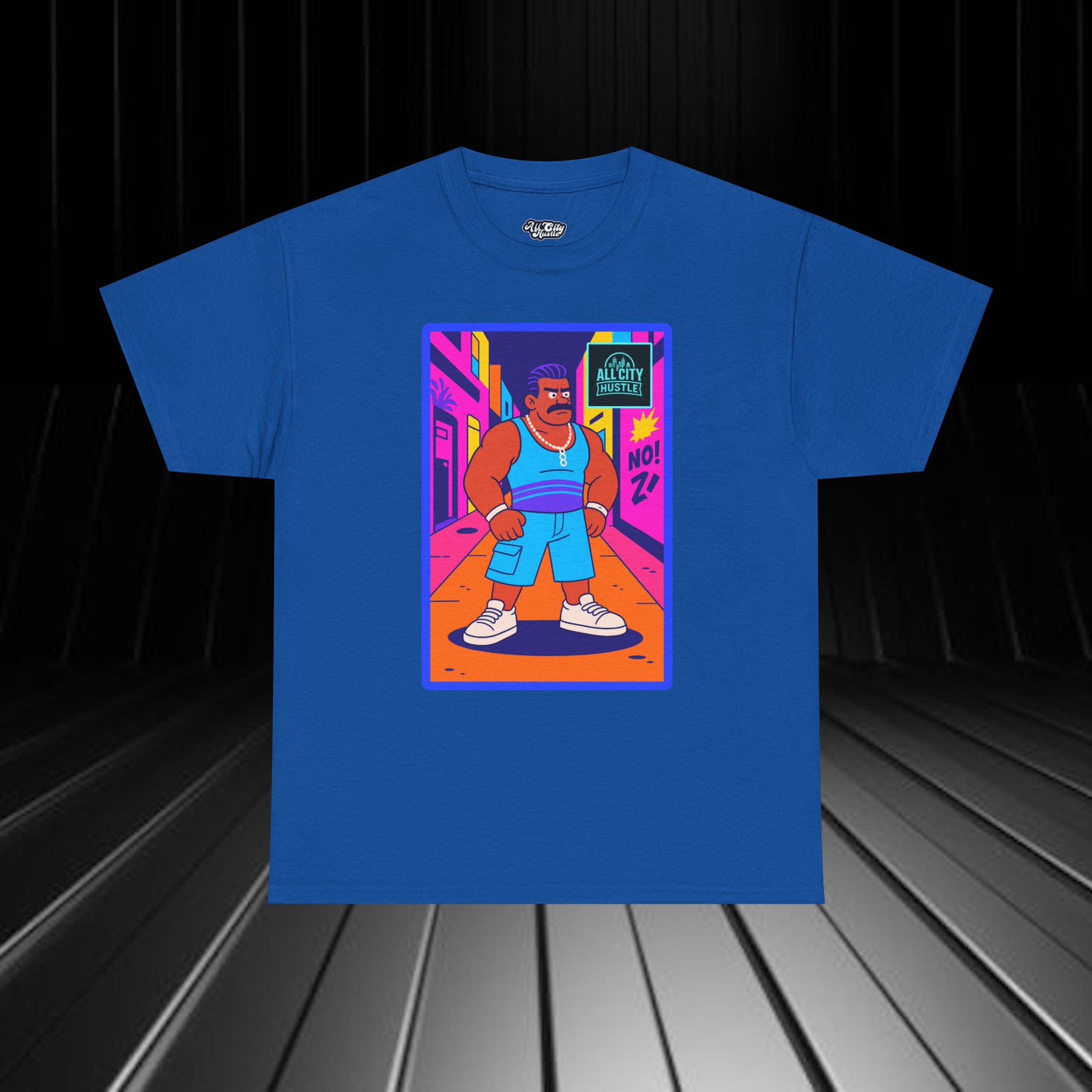 GANGSTER22 City Hood Inspired Unisex Heavy Cotton Tee, Graphic Tee for Comic Lovers, Casual Wear, Birthday Gift, Gift for Friends - Image 8