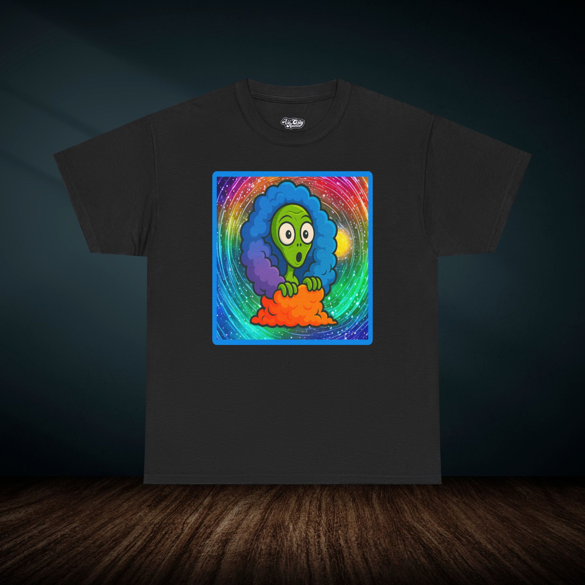 ALIEN4 Alien Humor Tee, Fun Graphic Tee, Unisex Cotton T-Shirt, Joke Shirt, Unique Gift, Quirky Fashion - Image 4