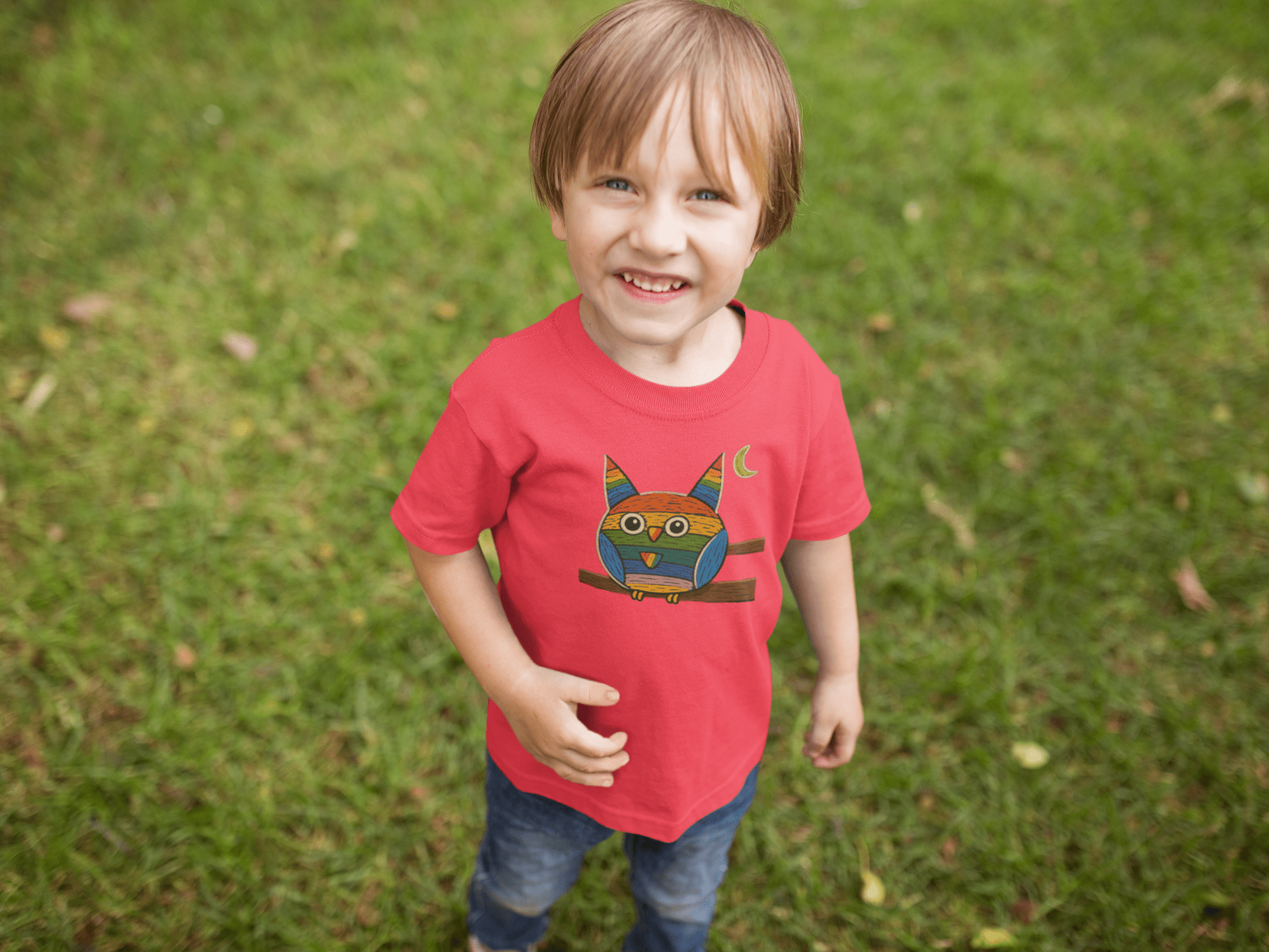 ASHBURG TODDLER52 Cute Toddler Short Sleeve Tee with KIDS Design, Kids T-Shirt, Play Shirt, Cartoon Tee,Gift for All Occasions, Funtime Apparel