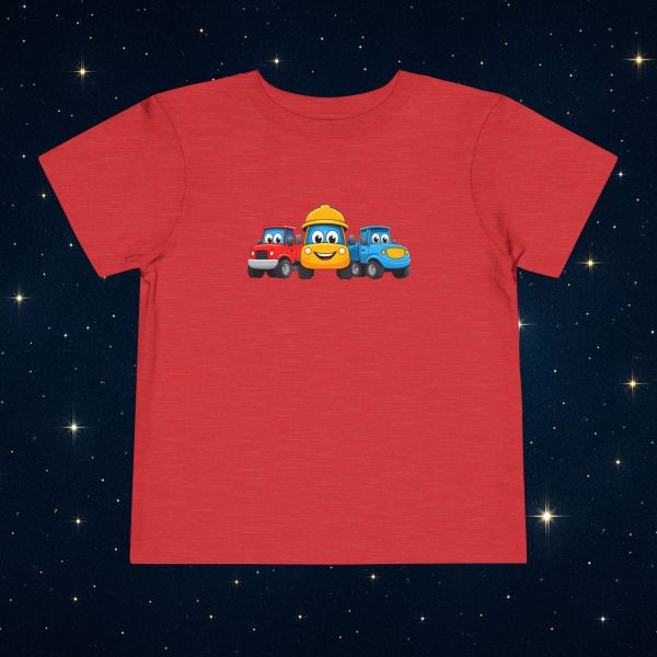 ASHBURG TODDLER35 Cute Toddler Short Sleeve Tee with KIDS Design, Kids T-Shirt, Play Shirt, Cartoon Tee,Gift for All Occasions, Funtime Apparel - Image 2