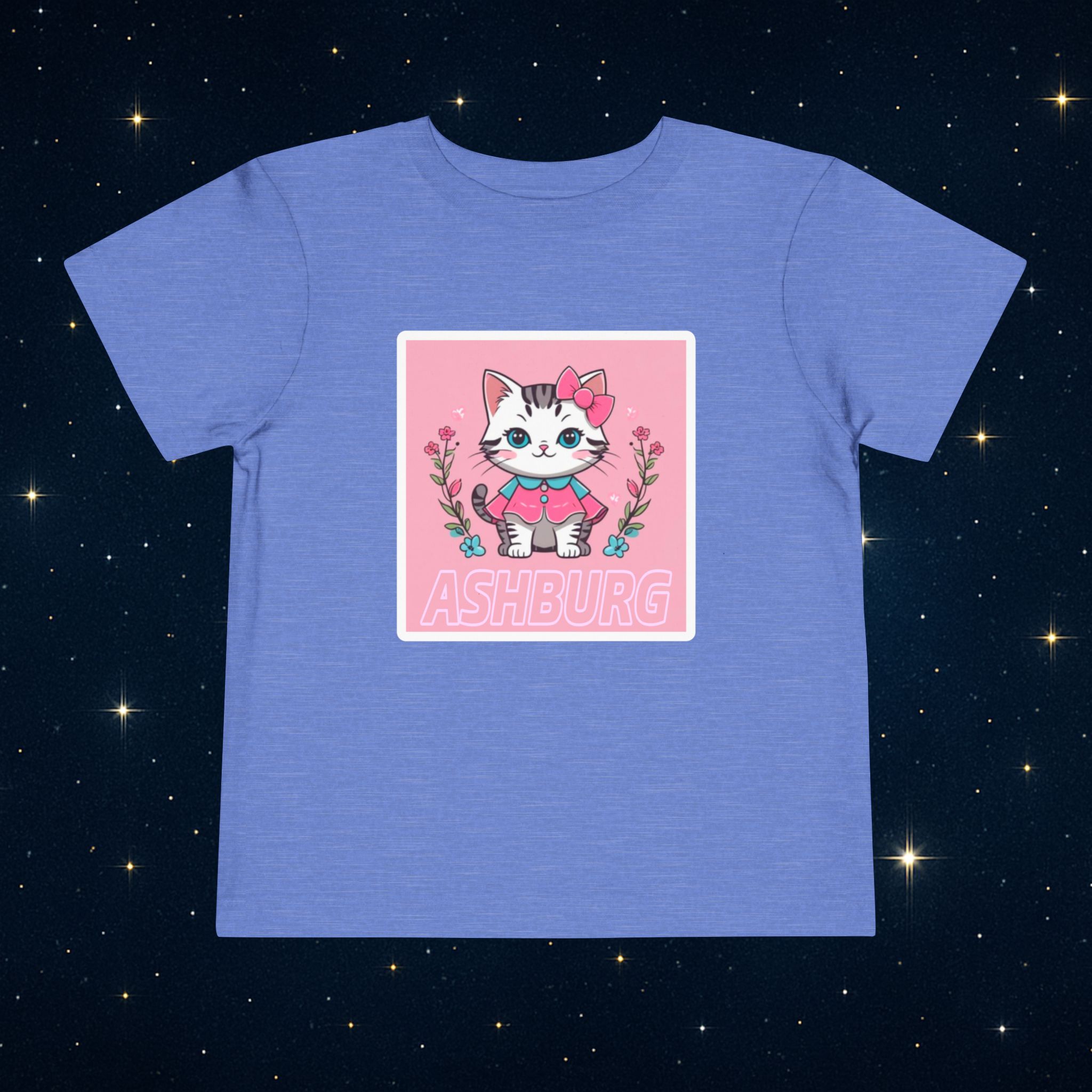 ASHBURG TODDLER58 Cute Toddler Short Sleeve Tee with KIDS Design, Kids T-Shirt, Play Shirt, Cartoon Tee,Gift for All Occasions, Funtime Apparel - Image 3