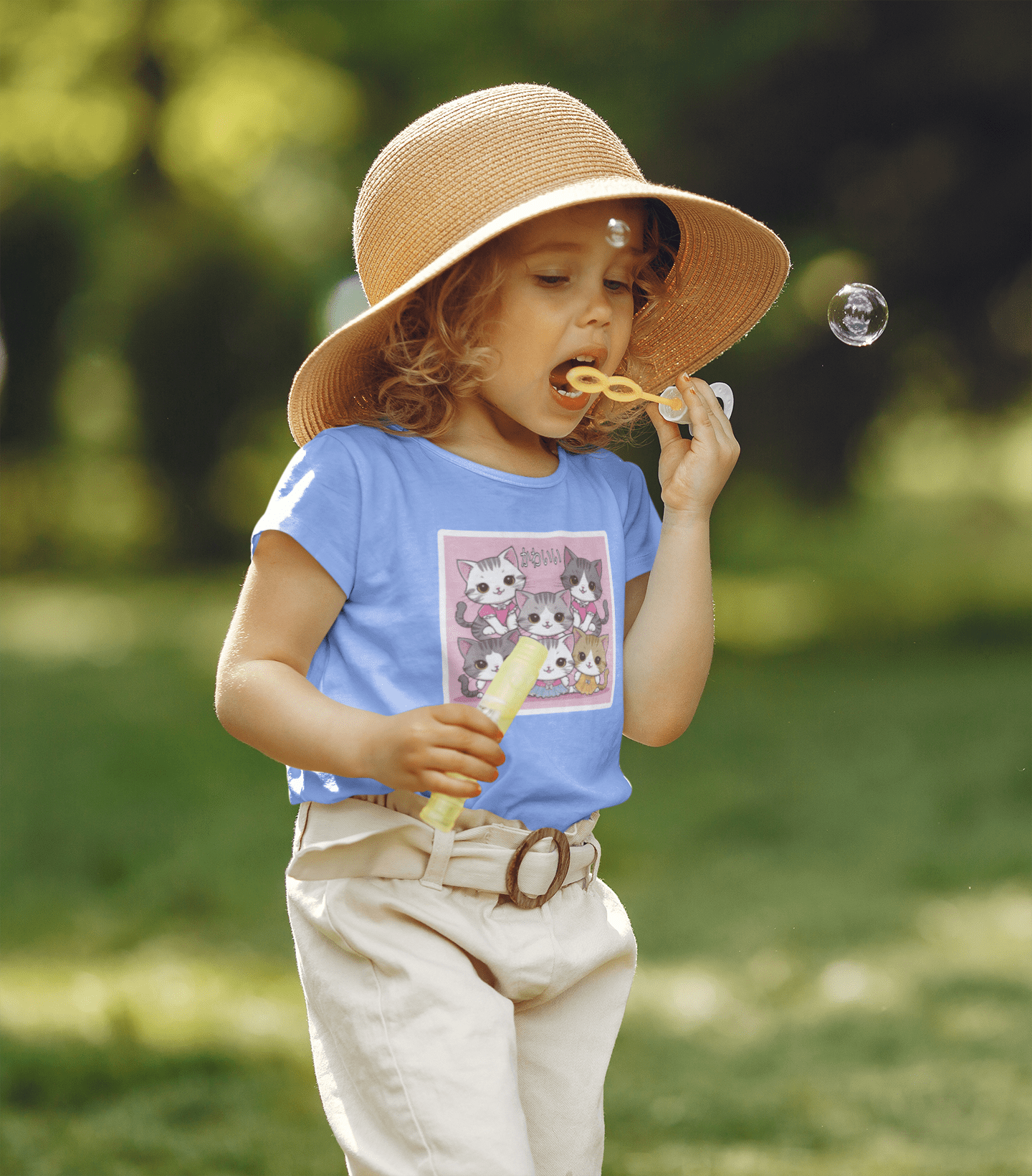 ASHBURG TODDLER34 Cute Toddler Short Sleeve Tee with KIDS Design, Kids T-Shirt, Play Shirt, Cartoon Tee,Gift for All Occasions, Funtime Apparel