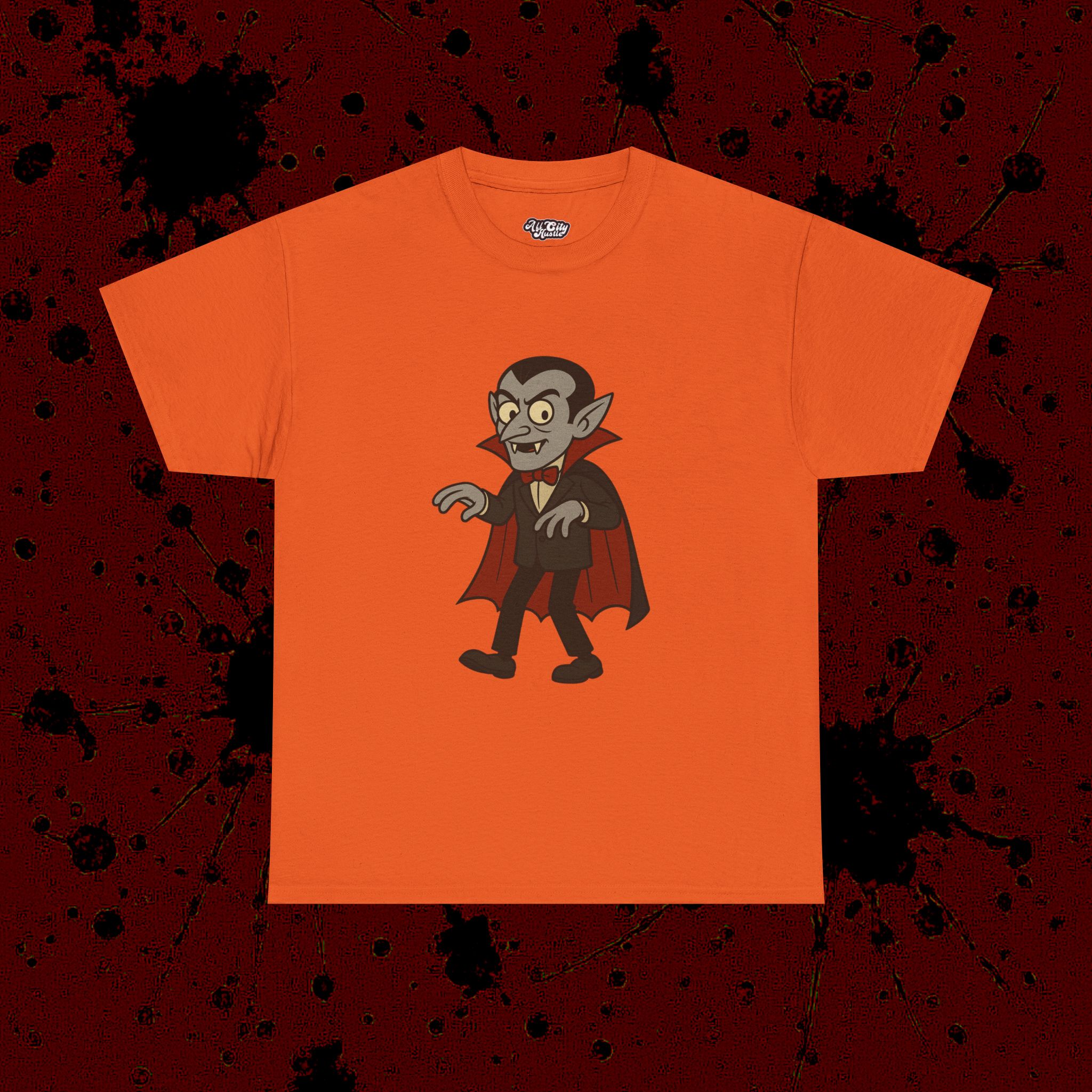 MONSTER6 Unisex Heavy Cotton Tee | Cool Casual Wear, Perfect for Horror Fans, Gift for Kids, Unique Graphic T-Shirt, Fun Dark Theme - Image 6