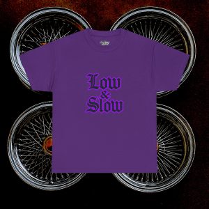 ACHLOWRIDER3 -  2 Sided Graphic Tee | Unisex Heavy Cotton Tee for Lowrider Lovers, Gifts, Retro Old School Vibes, Summer Wear, Casual Car Show Fashion