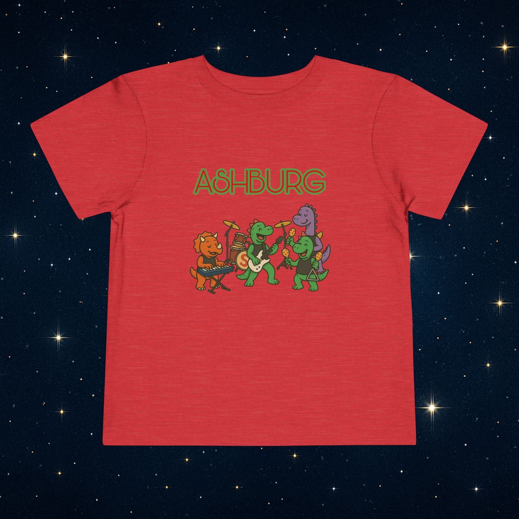 ASHBURG TODDLER15 Cute Toddler Short Sleeve Tee with KIDS Design, Kids T-Shirt, Play Shirt, Cartoon Tee,Gift for All Occasions, Funtime Apparel - Image 2