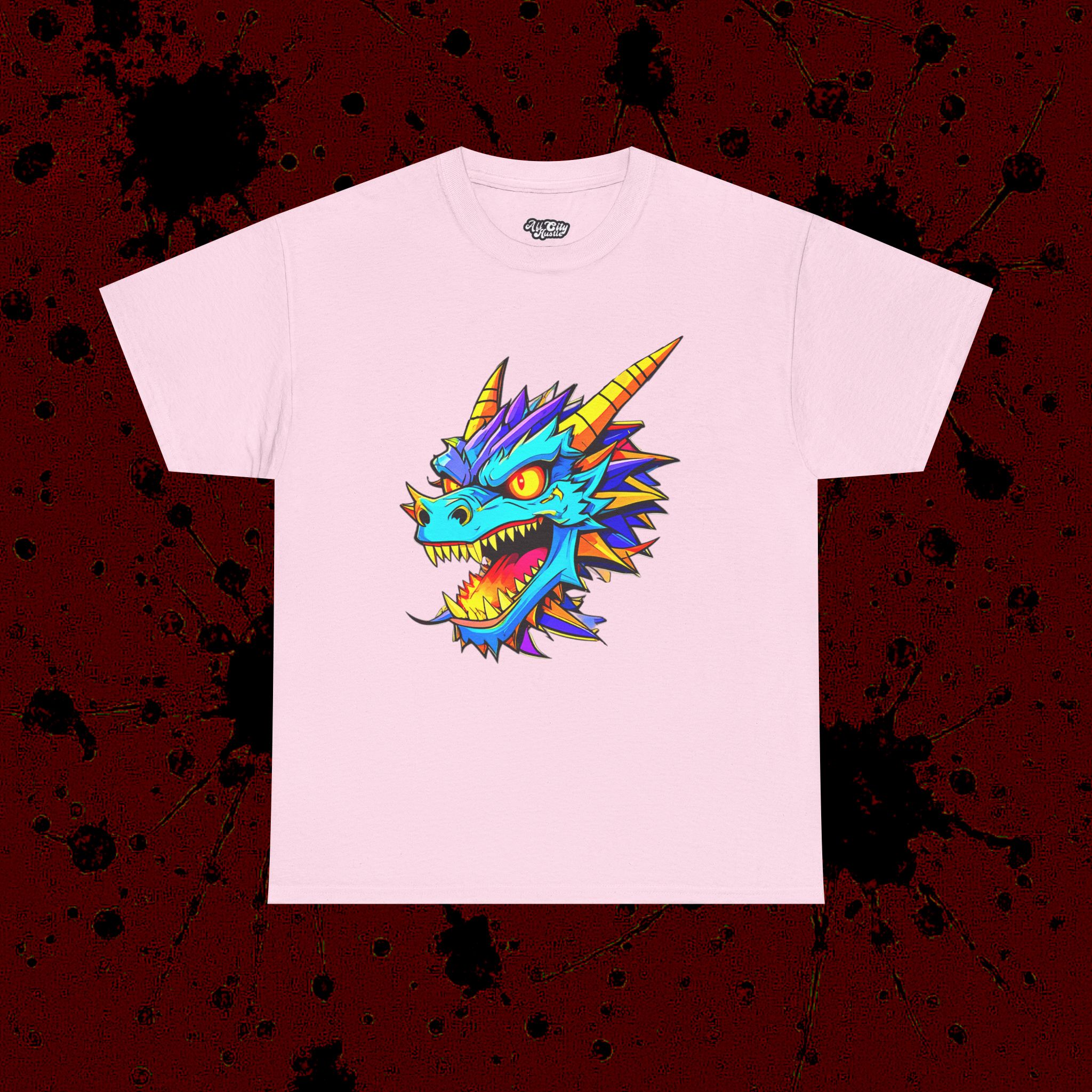 MONSTER4 Unisex Heavy Cotton Tee | Cool Casual Wear, Perfect for Horror Fans, Gift for Kids, Unique Graphic T-Shirt, Fun Dark Theme - Image 7