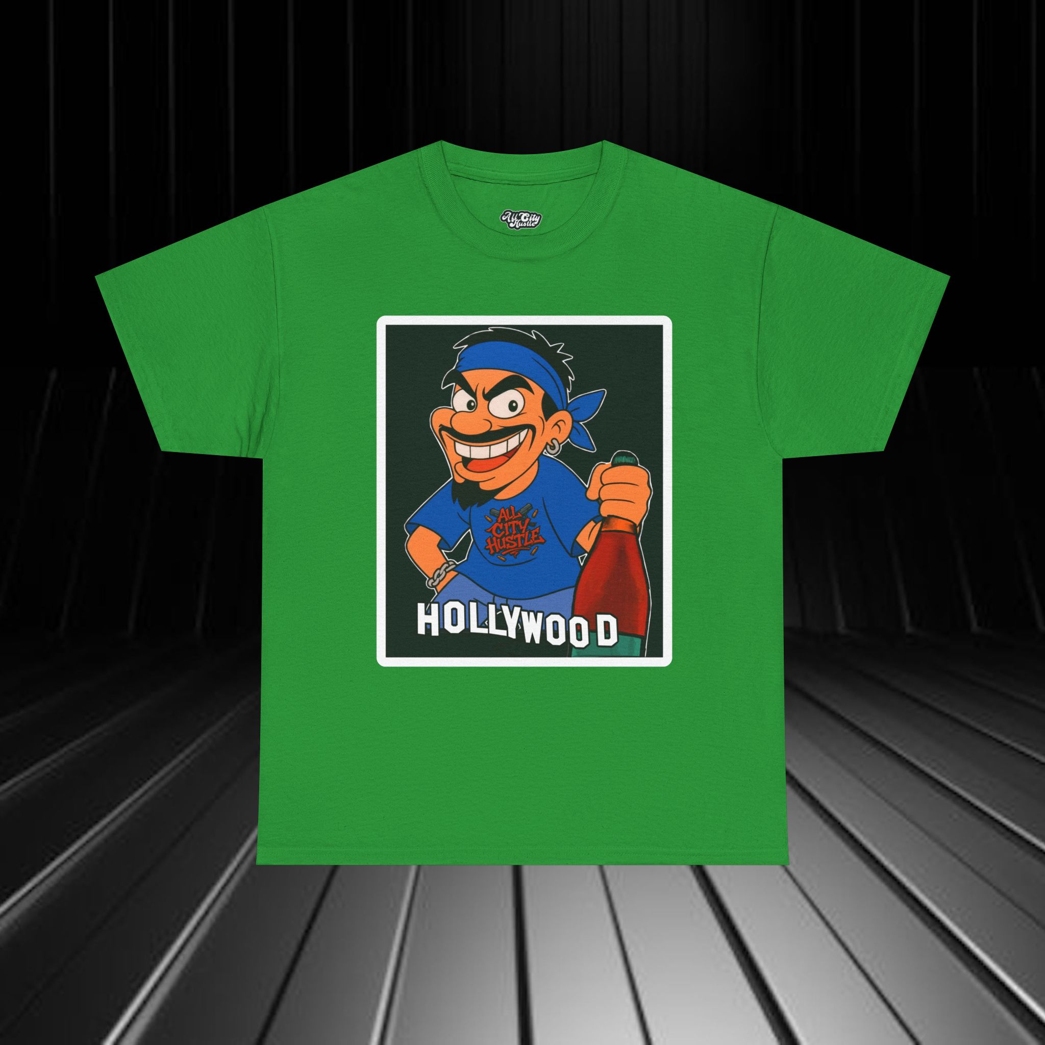 GANGSTER23 City Hood Inspired Unisex Heavy Cotton Tee, Graphic Tee for Comic Lovers, Casual Wear, Birthday Gift, Gift for Friends - Image 5