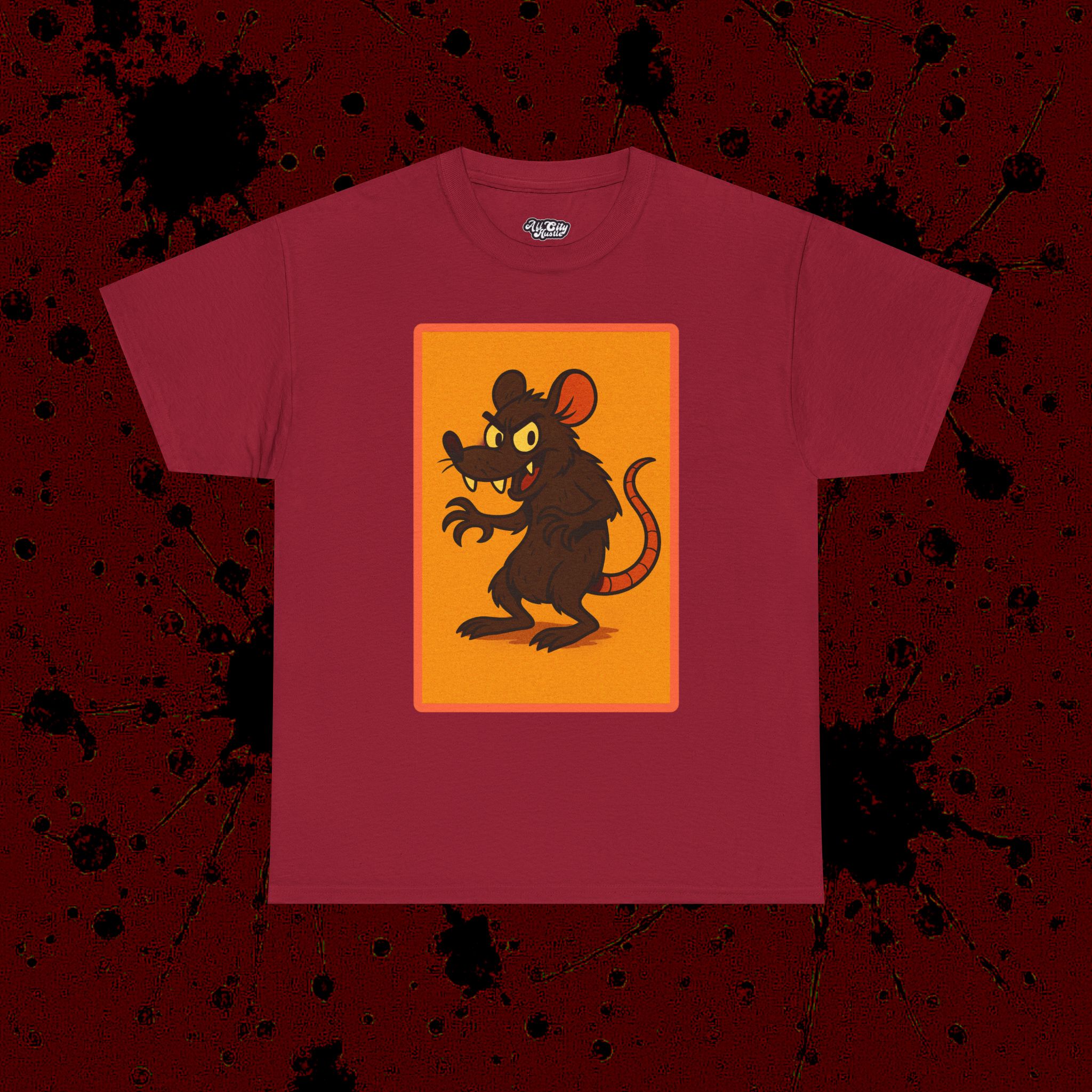 MONSTER3 Unisex Heavy Cotton Tee | Cool Casual Wear, Perfect for Horror Fans, Gift for Kids, Unique Graphic T-Shirt, Fun Dark Theme - Image 2