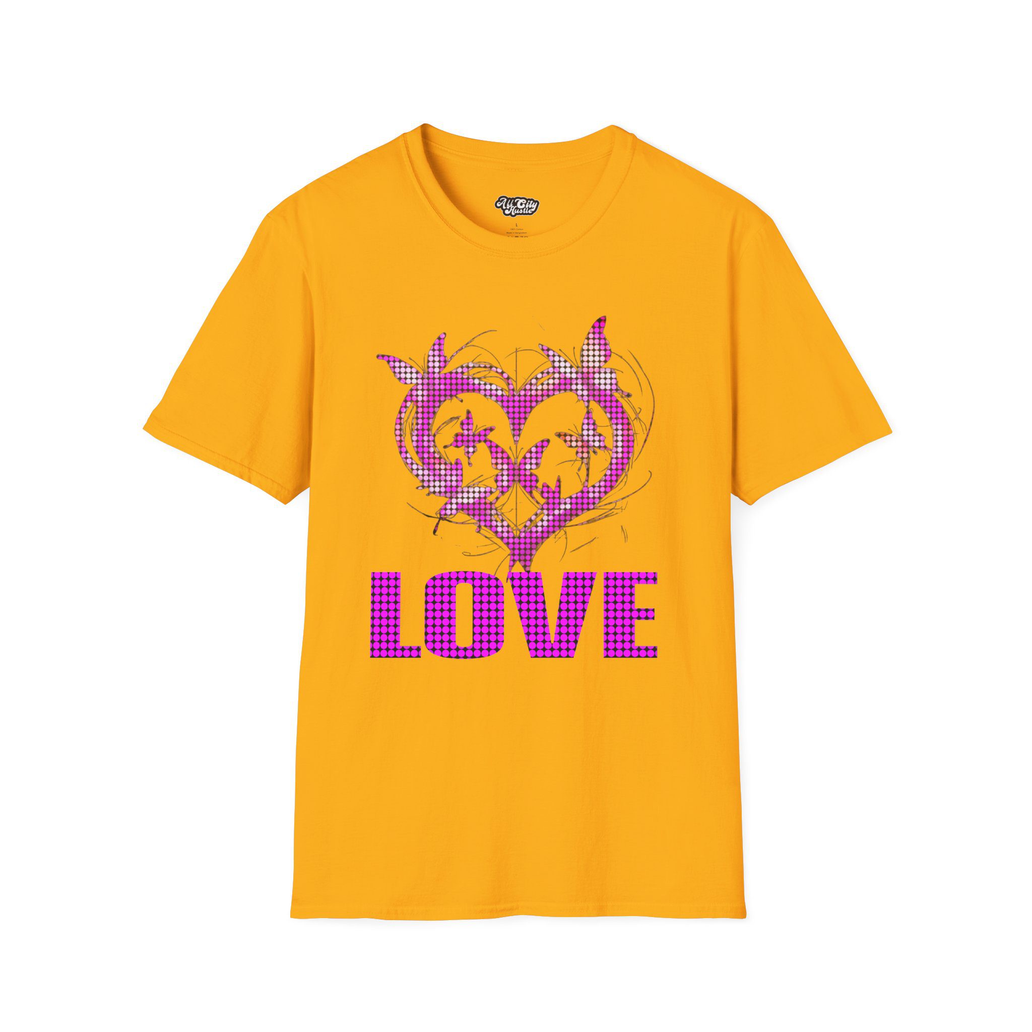 Romantic Heart Love ART1 T-Shirt | Cute Graphic Tee for Couples, Gifts for Her, Valentine's Day, Anniversary, Everyday Wear - Image 8