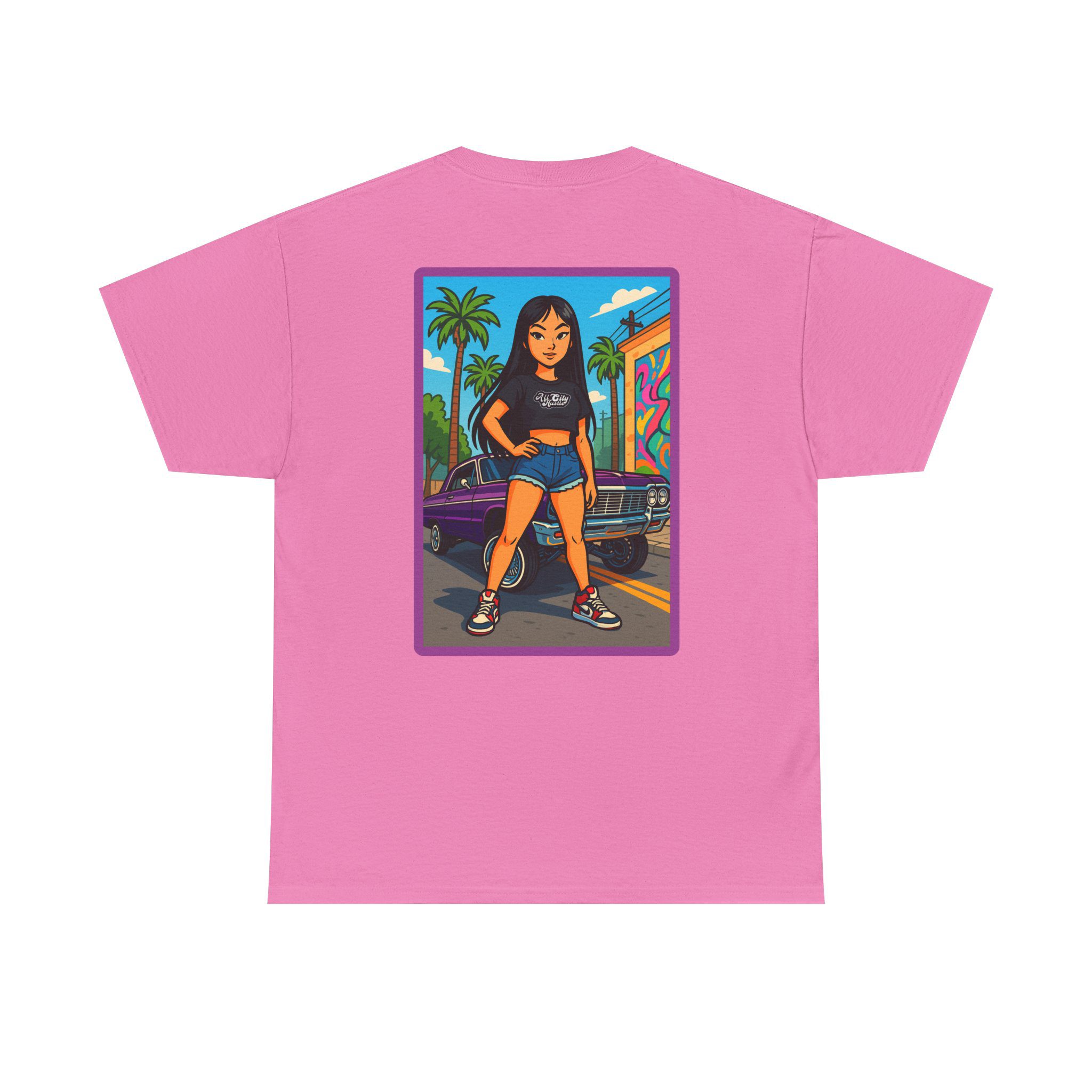 ACHLOWRIDER26 - 2 Sided Graphic Tee | Unisex Heavy Cotton Tee for Lowrider Lovers, Gifts, Retro Old School Vibes, Summer Wear, Casual Car Show Fashion - Image 11