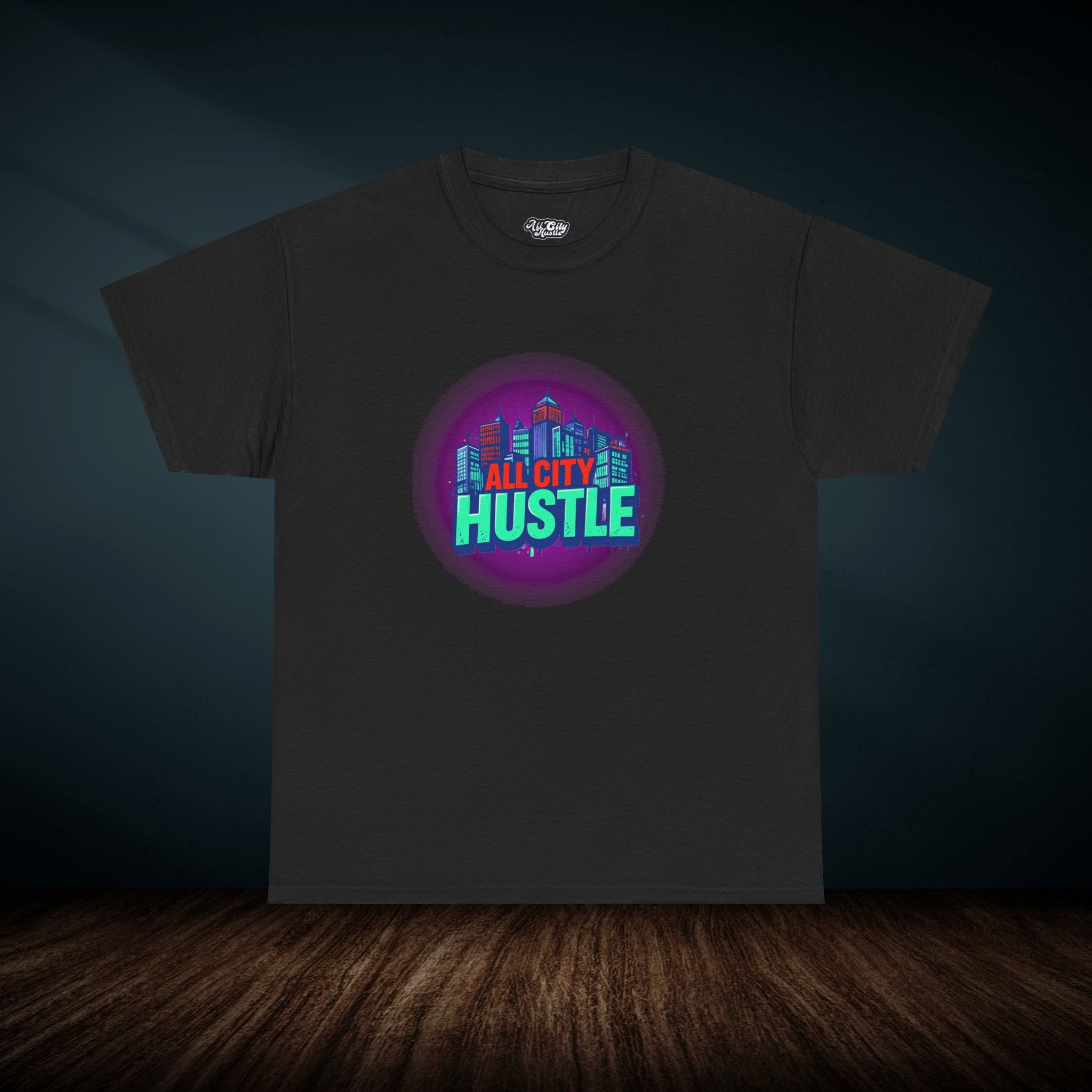 ACH74 Retro Urban Hustle T-Shirt, Unisex Graphic Tee, Casual Streetwear, Gift for Creatives, Everyday Wear, All City Hustle - Image 4