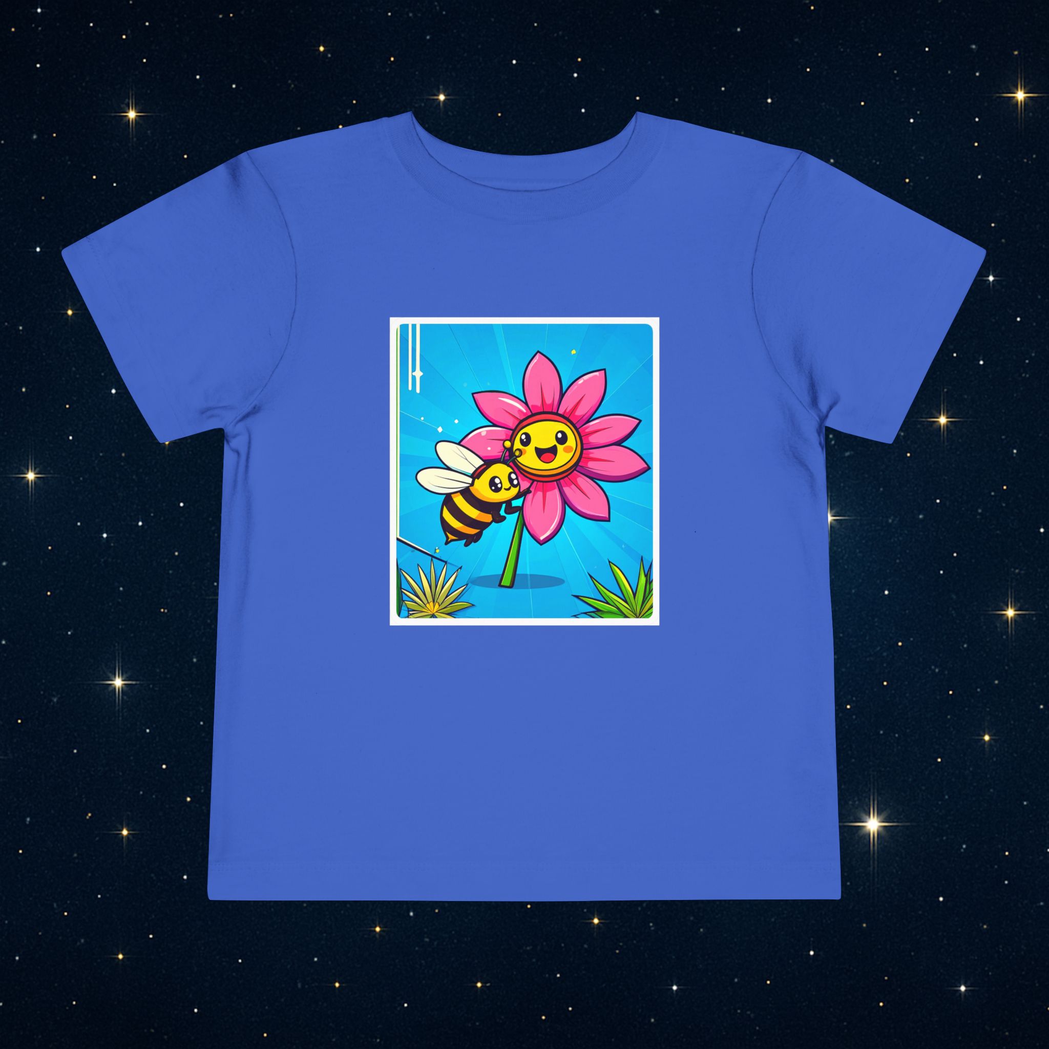 ASHBURG TODDLER114 Cute Toddler Short Sleeve Tee with KIDS Design, Kids T-Shirt, Play Shirt, Cartoon Tee,Gift for All Occasions, Funtime Apparel - Image 4