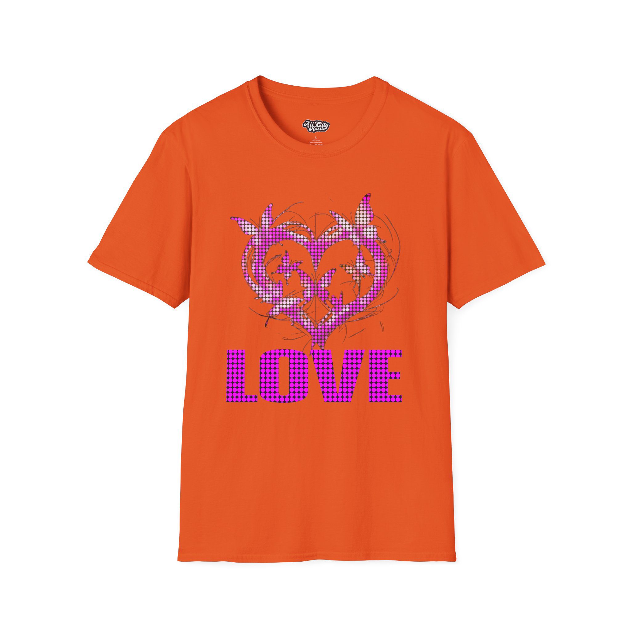 Romantic Heart Love ART1 T-Shirt | Cute Graphic Tee for Couples, Gifts for Her, Valentine's Day, Anniversary, Everyday Wear - Image 11