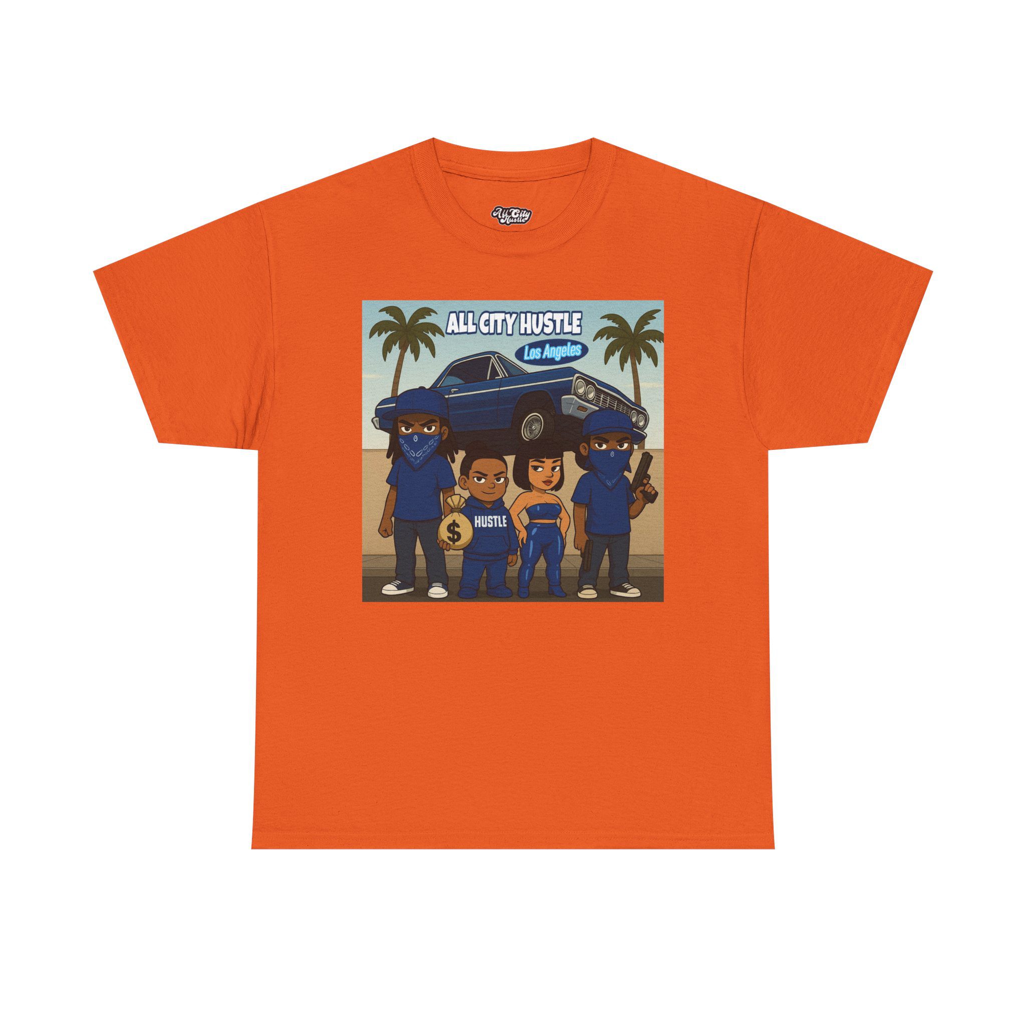 GANGSTER15 City Hood Inspired Unisex Heavy Cotton Tee, Graphic Tee for Comic Lovers, Casual Wear, Birthday Gift, Gift for Friends - Image 6