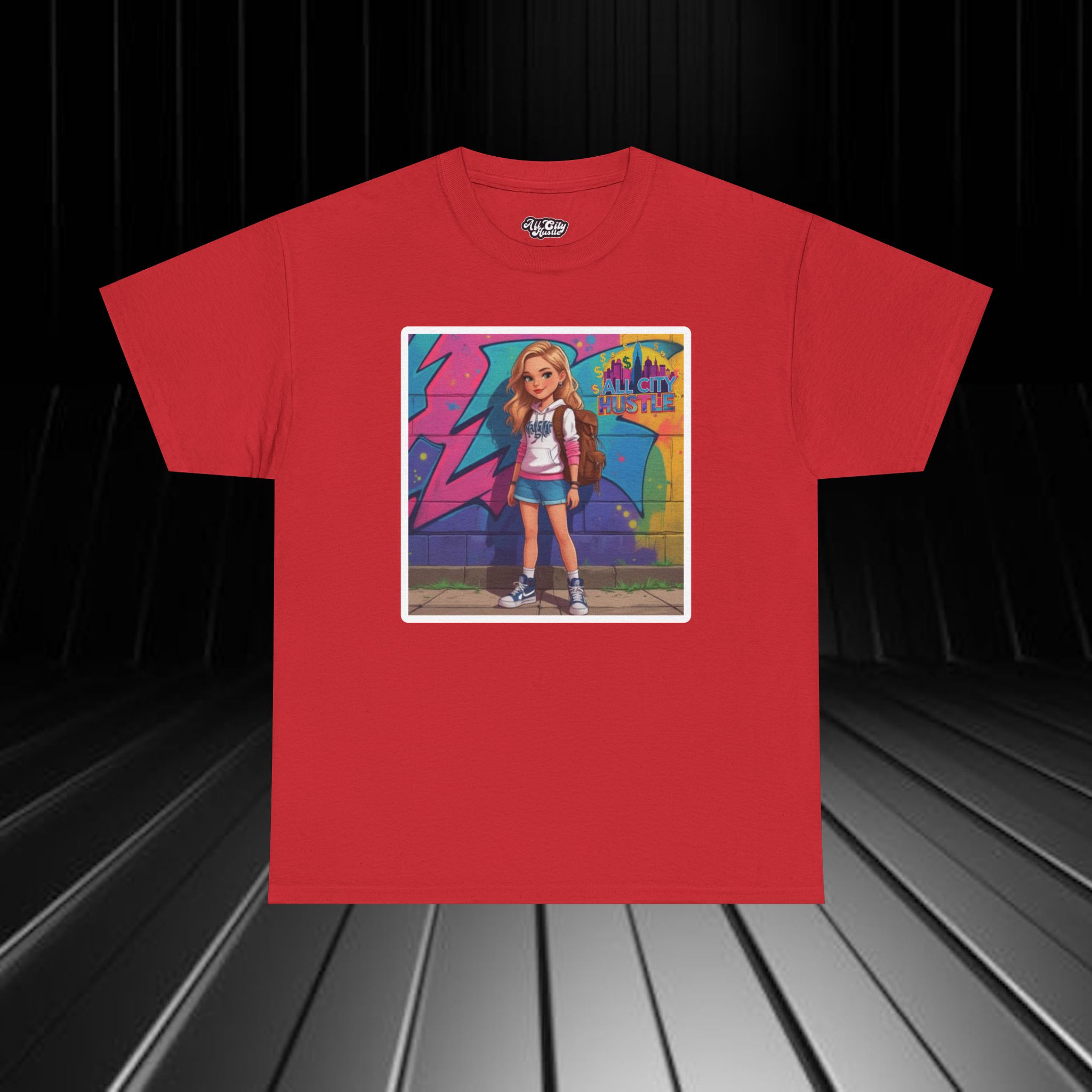 TEEN9 Unisex Heavy Cotton Tee - Teen Vibes, Everyday Wear, Perfect for Gift Giving, Youthful Vibes, Casual Wear - Image 10