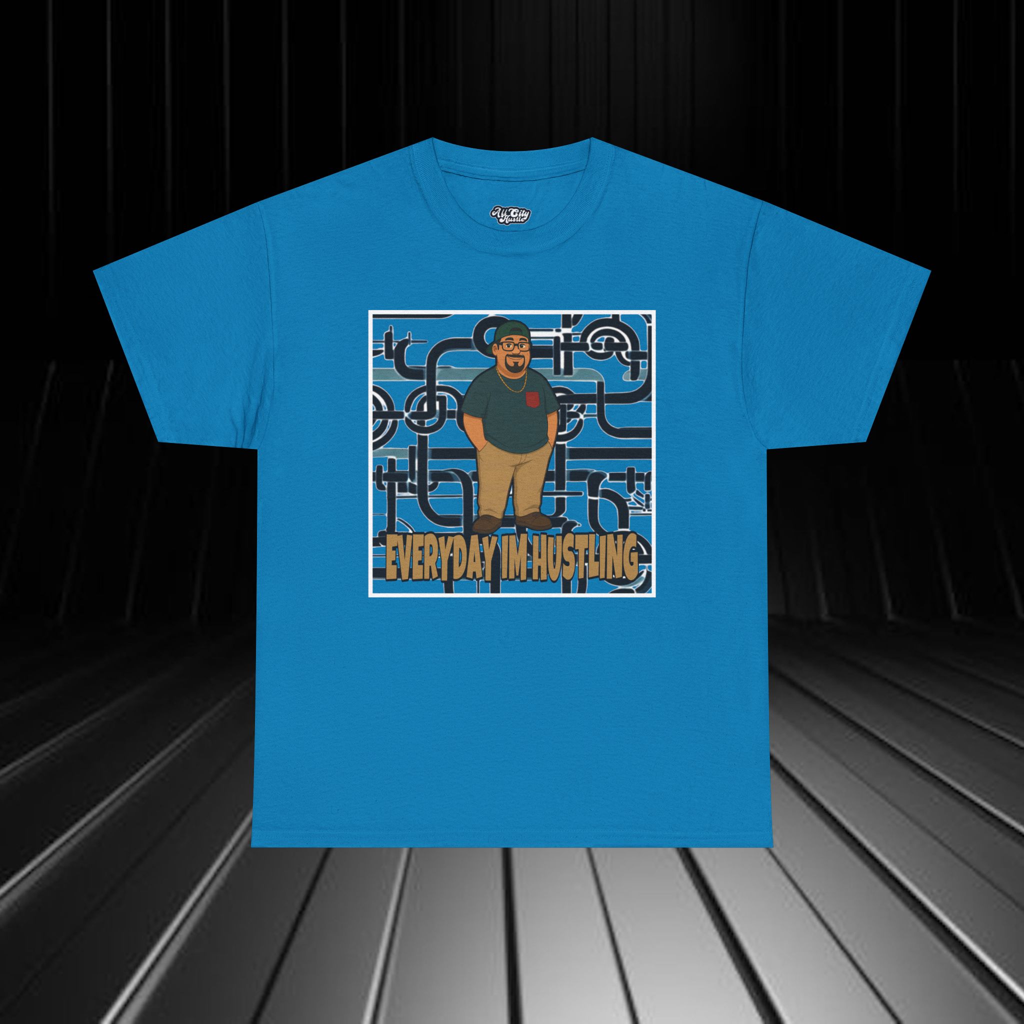 MEN5 City life Inspired Unisex Heavy Cotton Tee, Life Success Graphic Tee for Comic Lovers, Casual Wear, Birthday Gift, Gift for Friends - Image 12