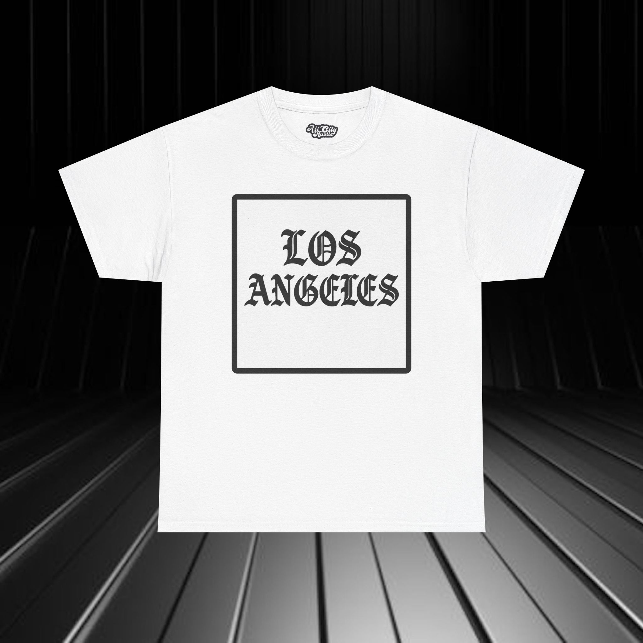 ACHLA7 Los Angeles Unisex Heavy Cotton Tee, Vintage LA Shirt, California T-Shirt, Beachwear, Summer Casual Tee Shirt - Image 11
