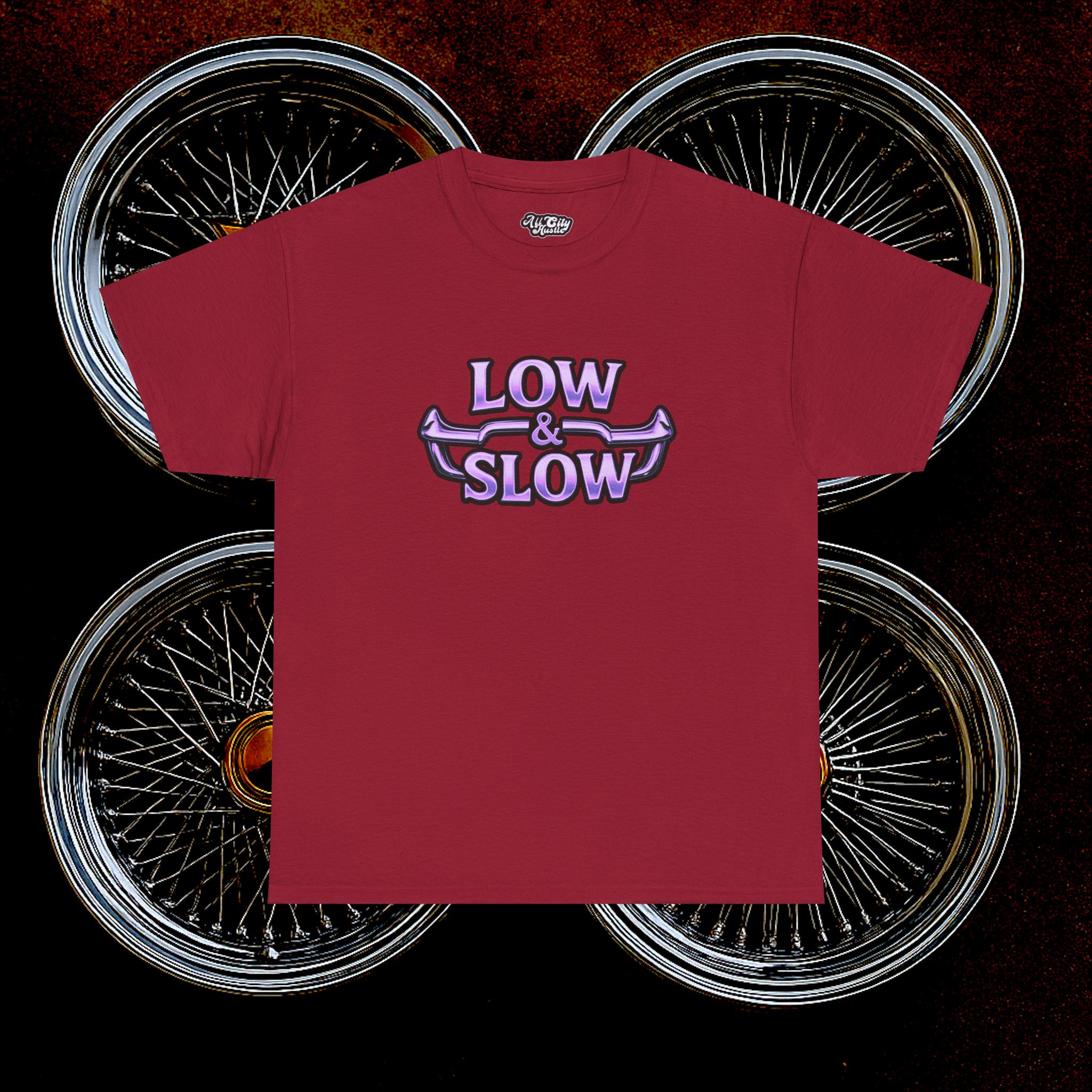ACHLOWRIDER26 - 2 Sided Graphic Tee | Unisex Heavy Cotton Tee for Lowrider Lovers, Gifts, Retro Old School Vibes, Summer Wear, Casual Car Show Fashion - Image 13