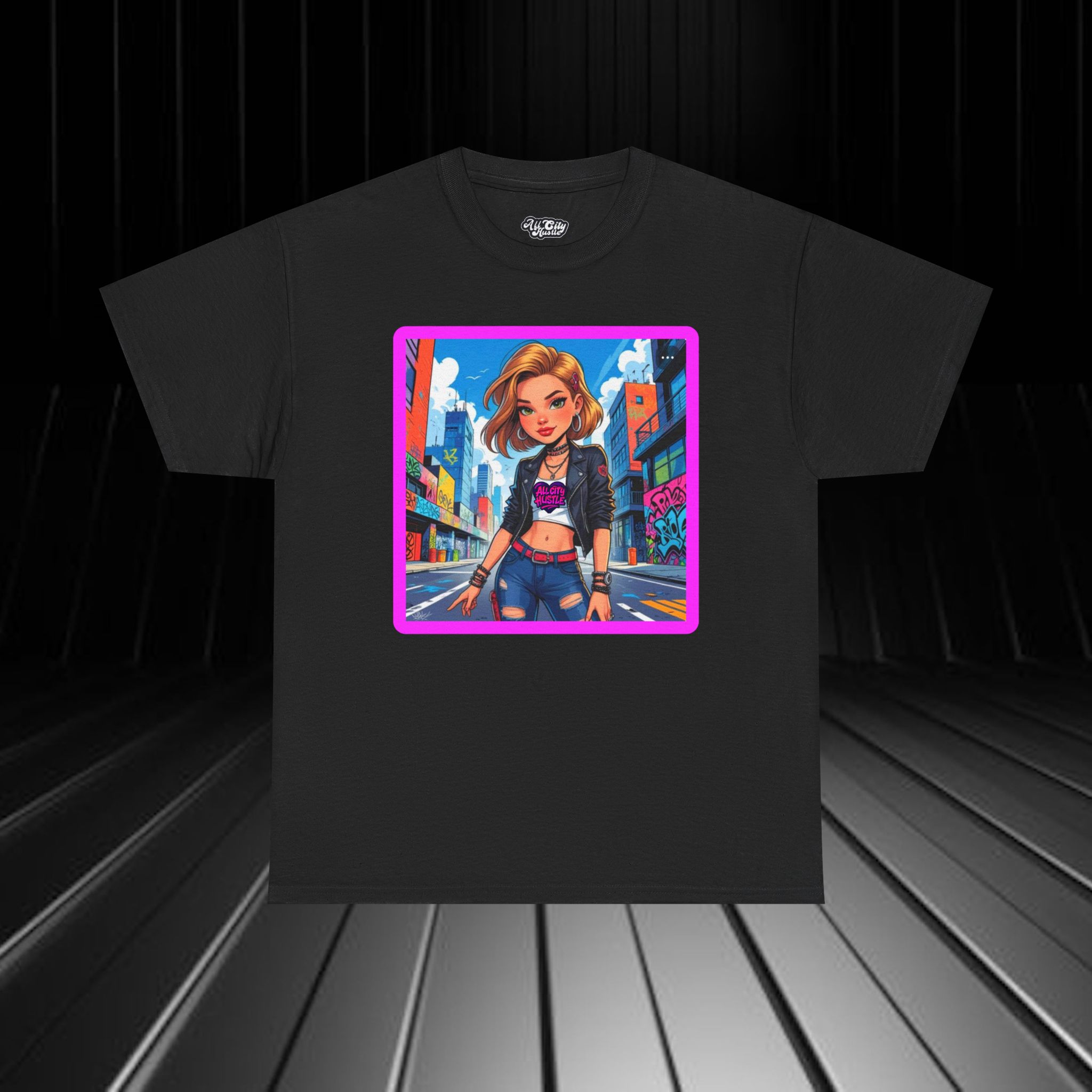 TEEN32 Unisex Heavy Cotton Tee - Teen Vibes, Everyday Wear, Perfect for Gift Giving, Youthful Vibes, Casual Wear - Image 3