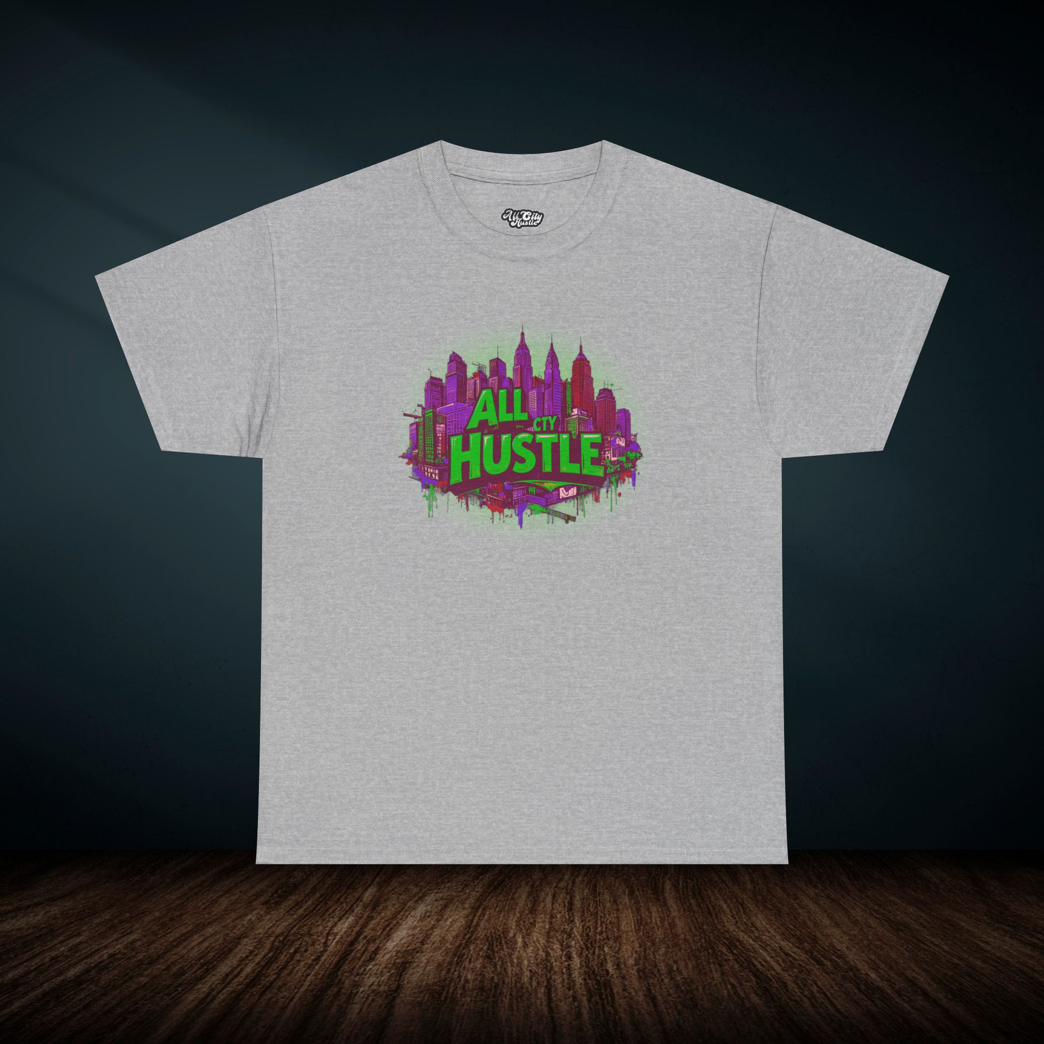 ACH72 Retro Urban Hustle T-Shirt, Unisex Graphic Tee, Casual Streetwear, Gift for Creatives, Everyday Wear, All City Hustle - Image 12