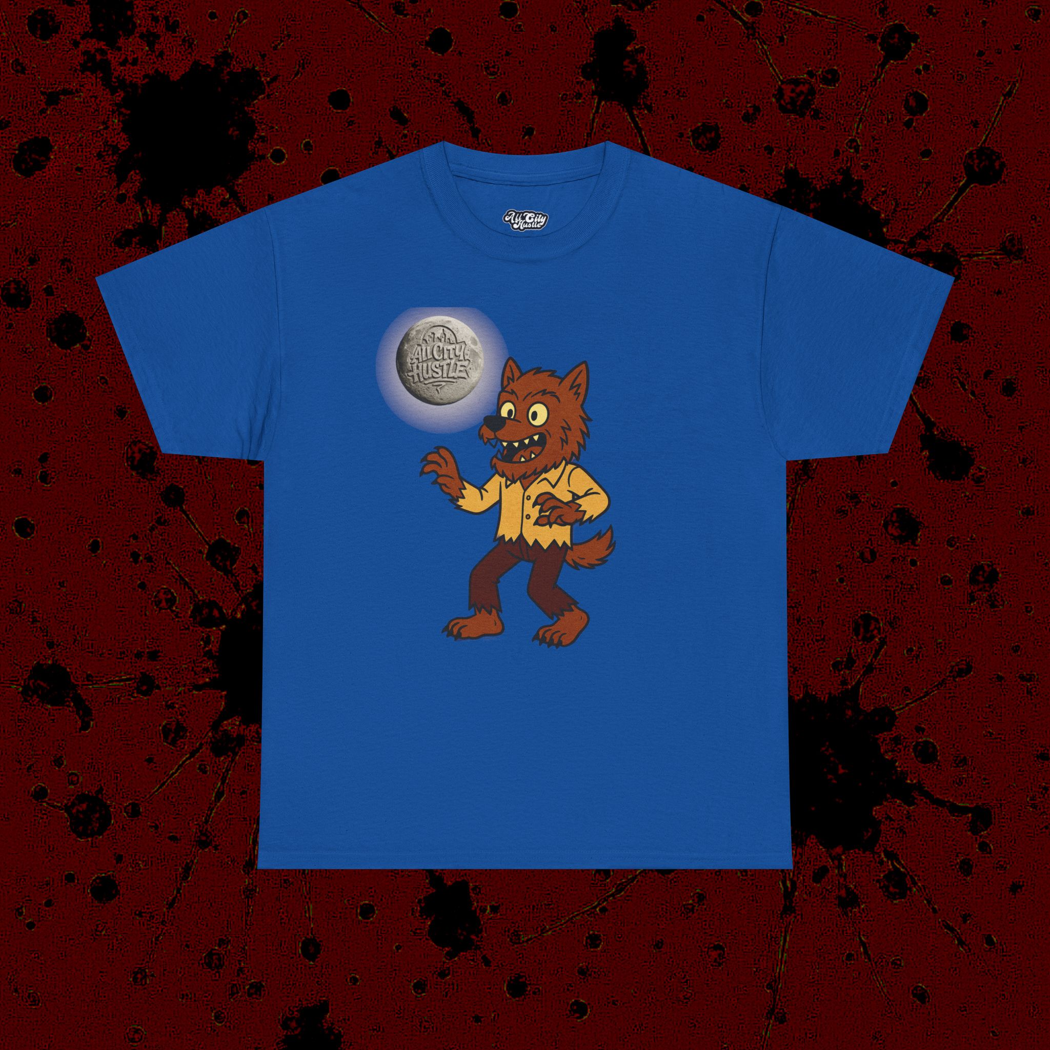 MONSTER8 Unisex Heavy Cotton Tee | Cool Casual Wear, Perfect for Horror Fans, Gift for Kids, Unique Graphic T-Shirt, Fun Dark Theme - Image 8