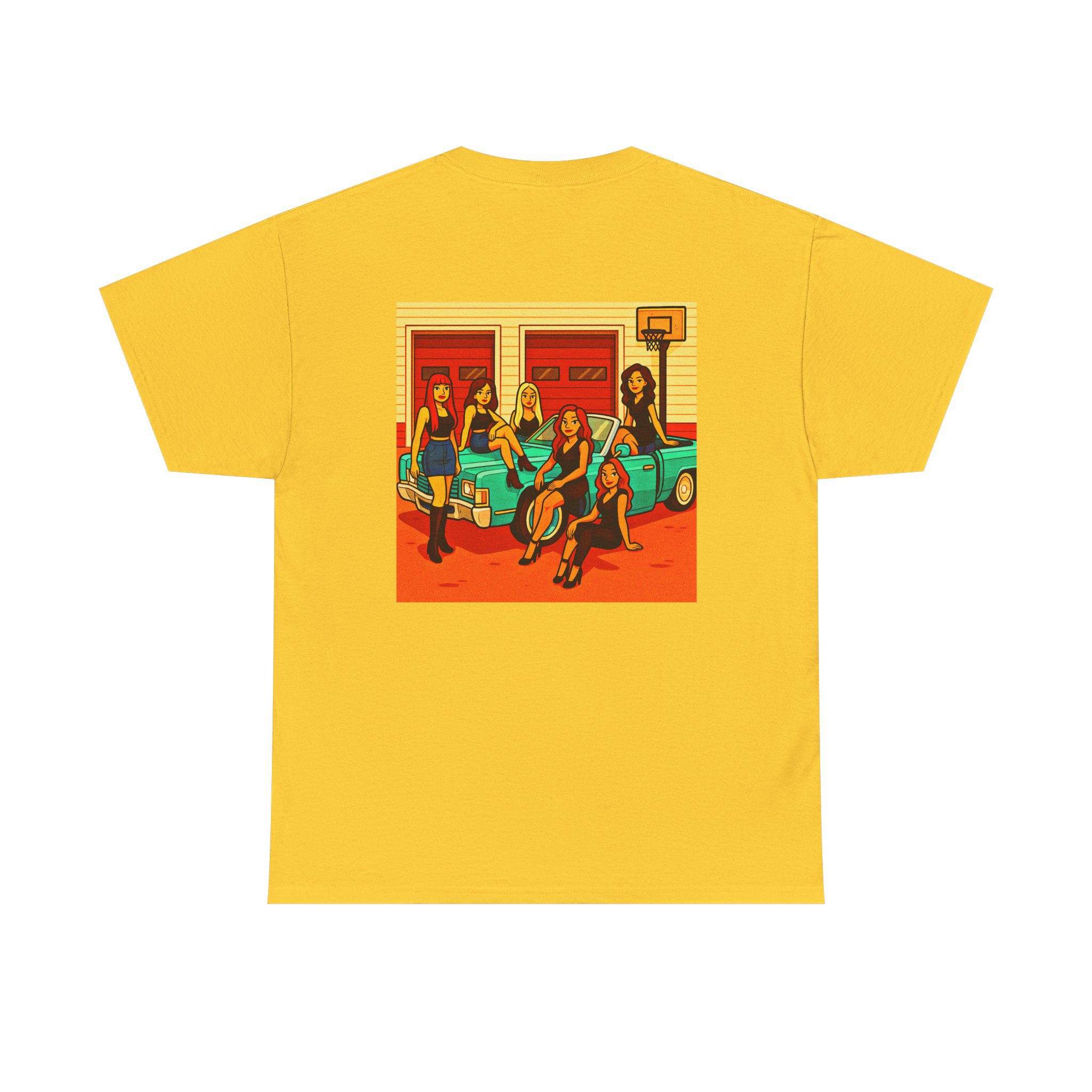 ACHLOWRIDER31 - 2 Sided Graphic Tee | Unisex Heavy Cotton Tee for Lowrider Lovers, Gifts, Retro Old School Vibes, Summer Wear, Casual Car Show Fashion - Image 2