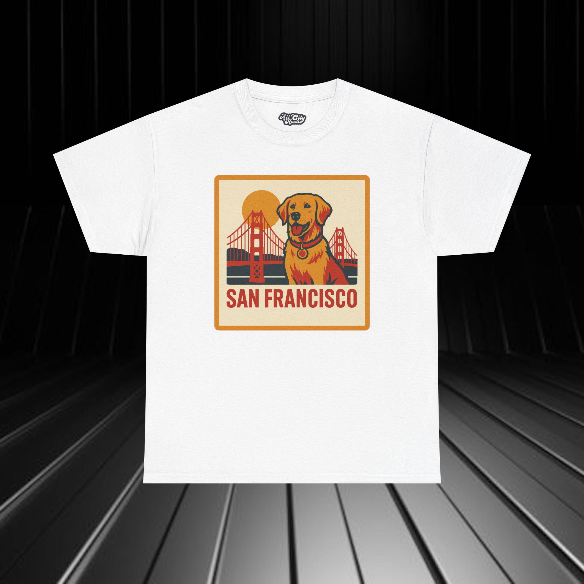 ACHSANFRANCISCO2 San Fran Unisex Heavy Cotton Tee, Vintage SF Shirt, California T-Shirt, Beachwear, Summer Casual Tee Shirt - Image 11
