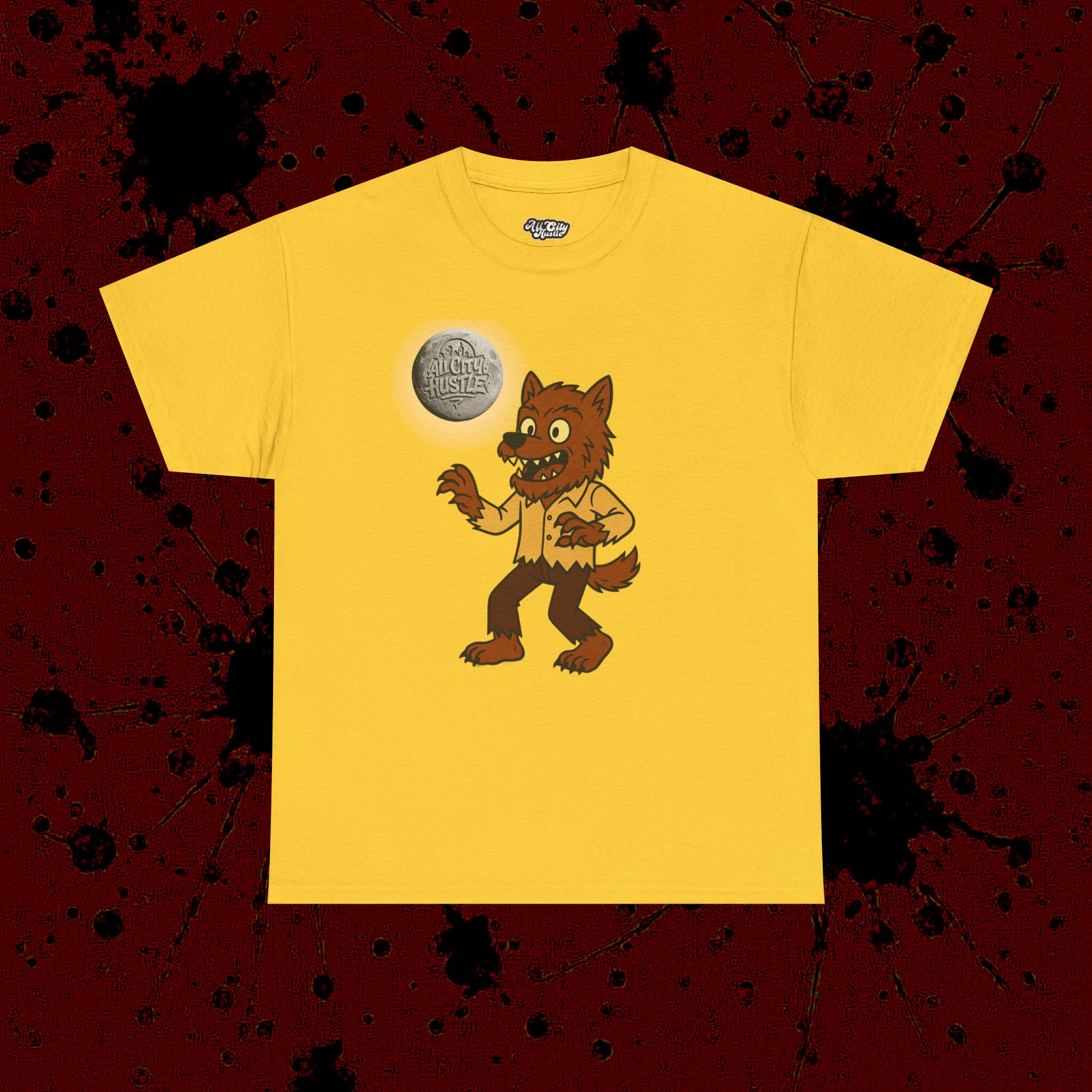 MONSTER8 Unisex Heavy Cotton Tee | Cool Casual Wear, Perfect for Horror Fans, Gift for Kids, Unique Graphic T-Shirt, Fun Dark Theme - Image 14