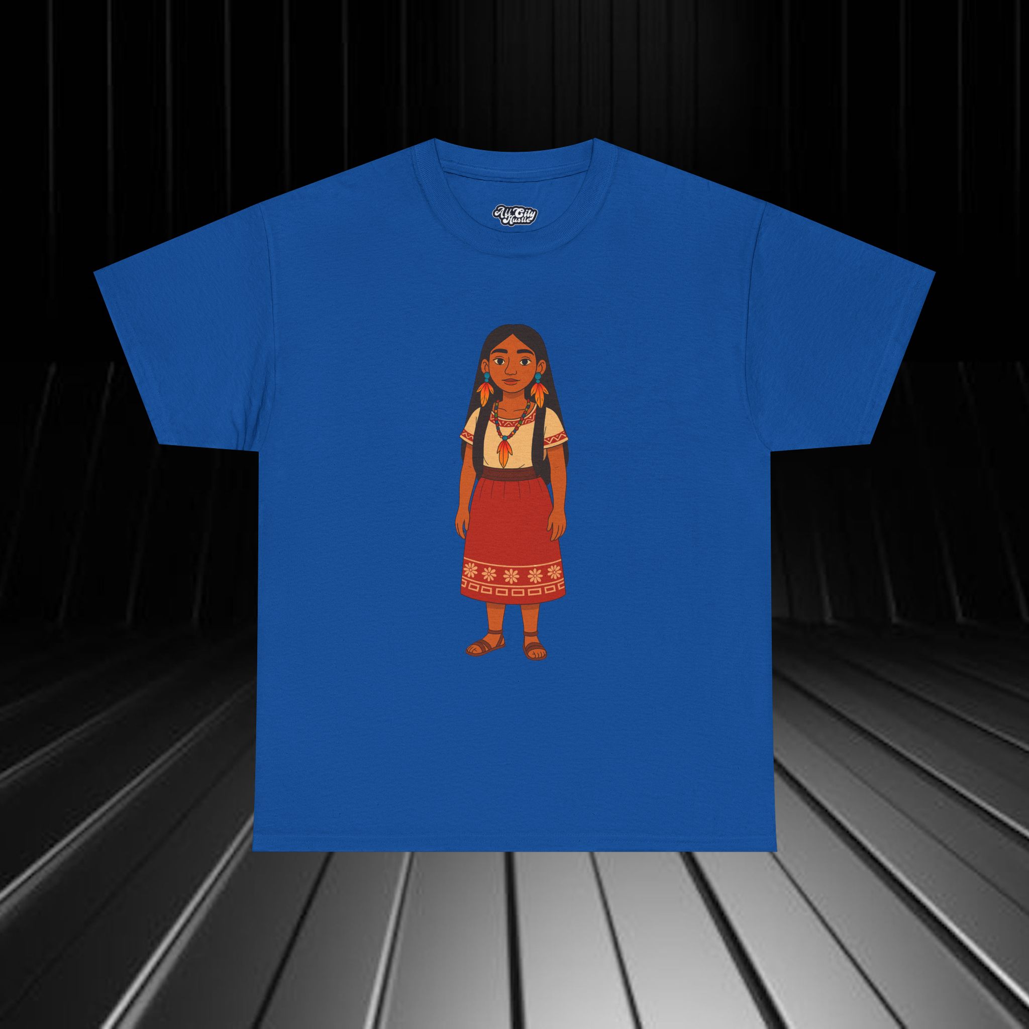 Copy of NATIVE7 Tribal Inspired Tee - Unisex Heavy Cotton Graphic T-Shirt, Casual Wear, Festival Apparel, Unique Gift, Outdoor Enthusiast, Native Culture - Image 10